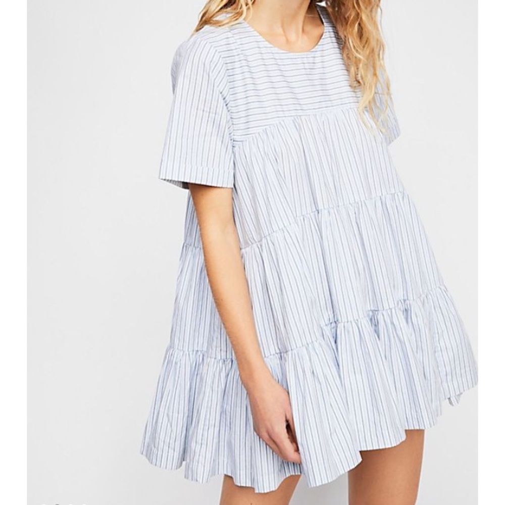 Free People Playful Days Tiered Tunic XS